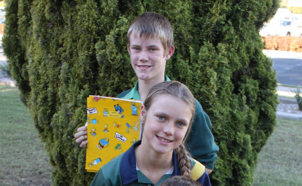 (top to bottom) Ben, Year 9, Bronte, Year 7, Wilson, Year 5, and Ethan Le Sueur, Year 3, all sat the NAPLAN testing this week.